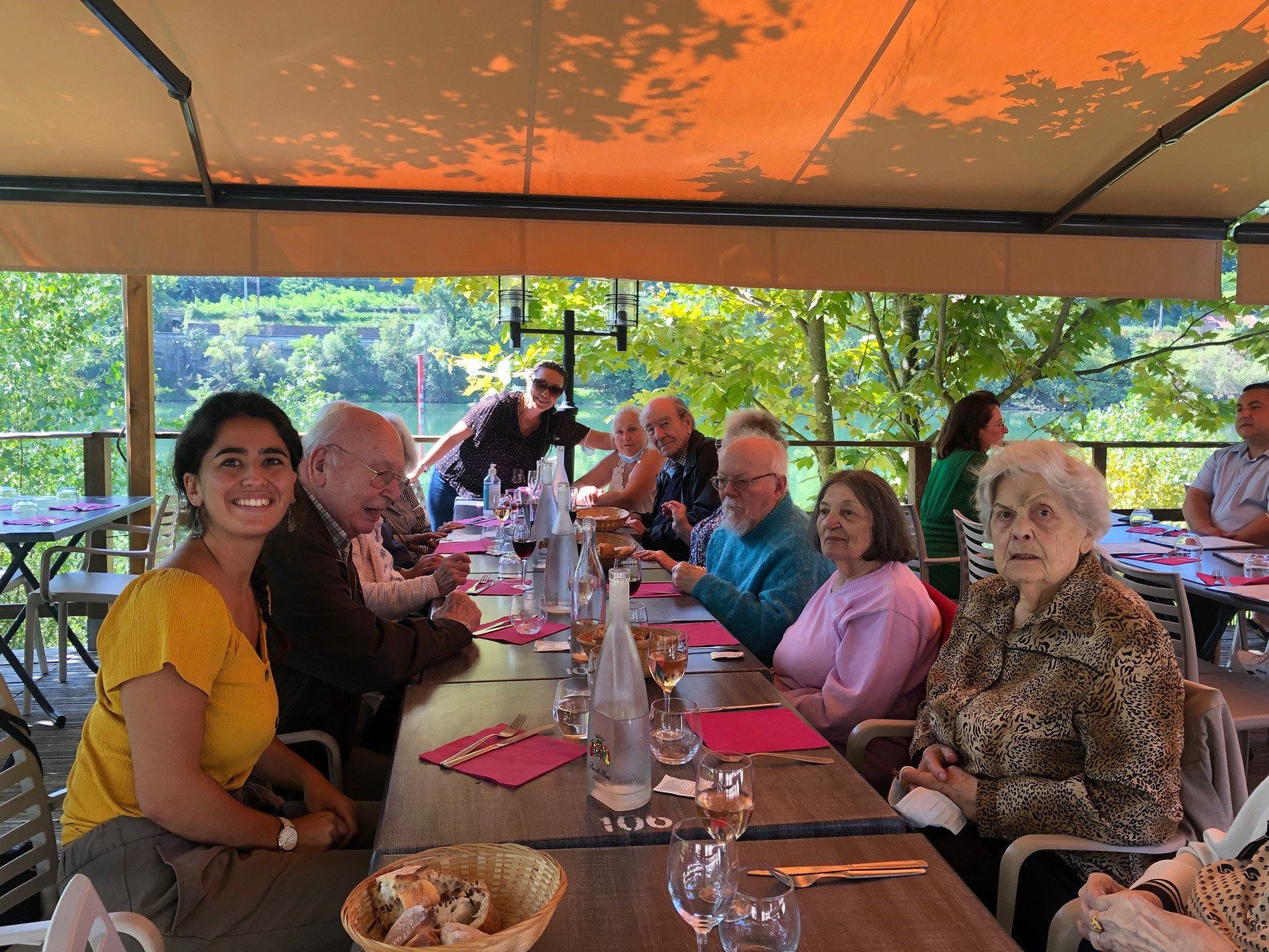 Sorties aux guinguettes du bord de Saône