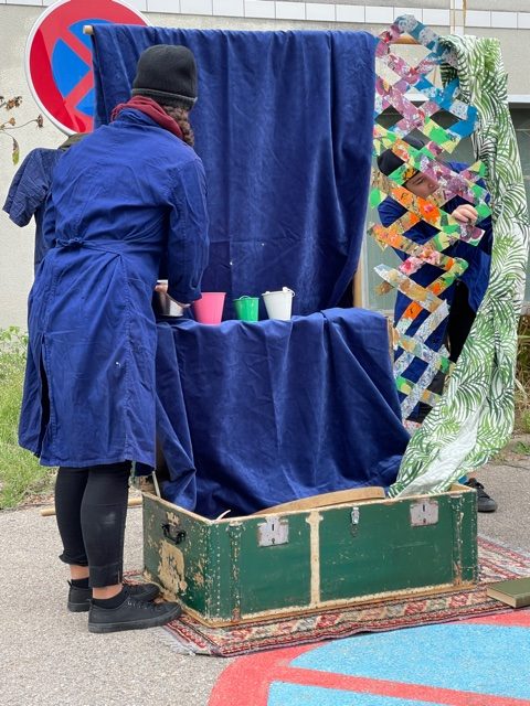 Théâtre de marionnettes au jardin des part&rsquo;âges Lyon 6