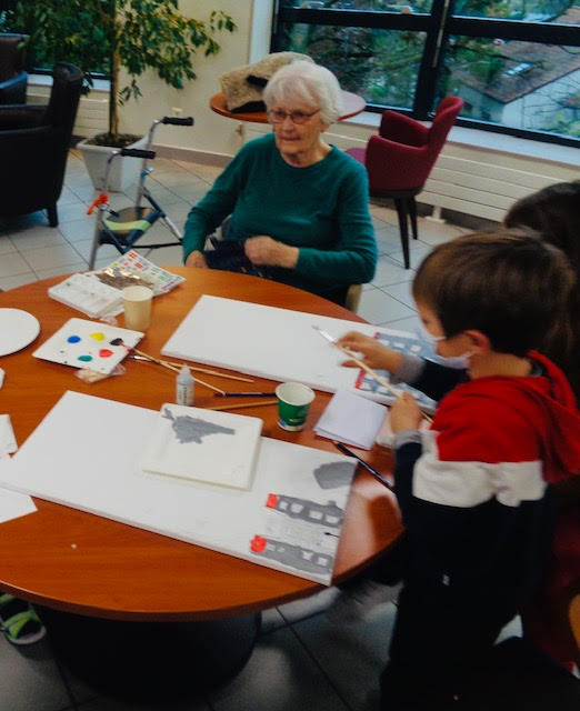 Activité Peinture avec les enfants