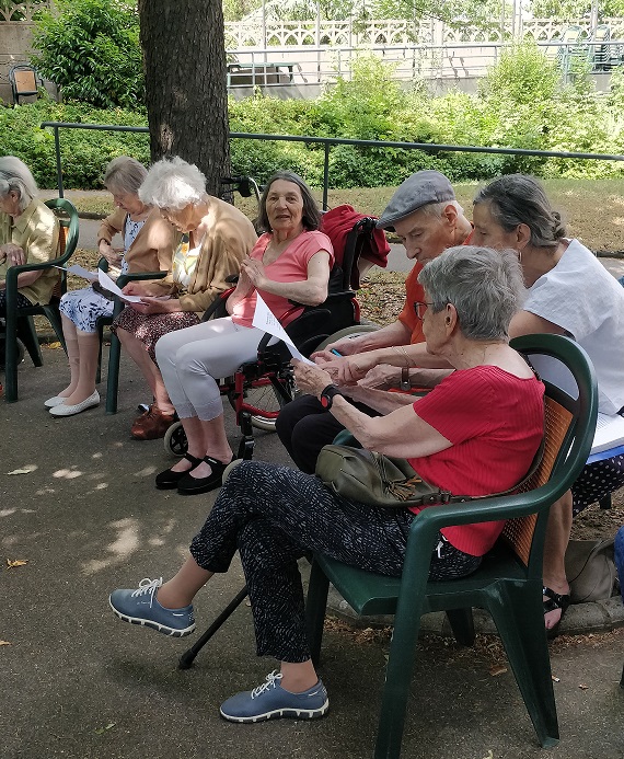 Chants dans le parc