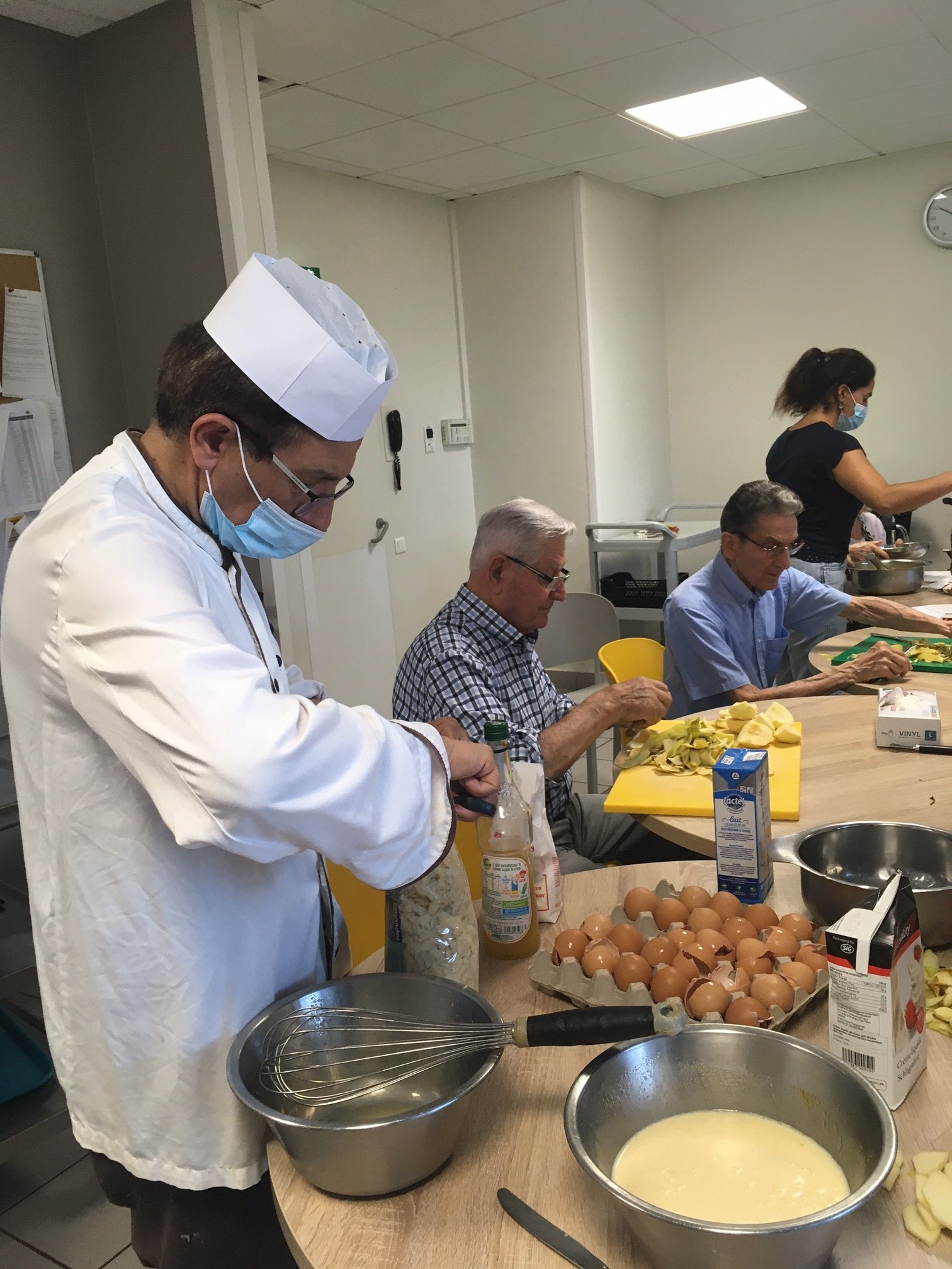 Atelier pâtisserie pour la kermesse