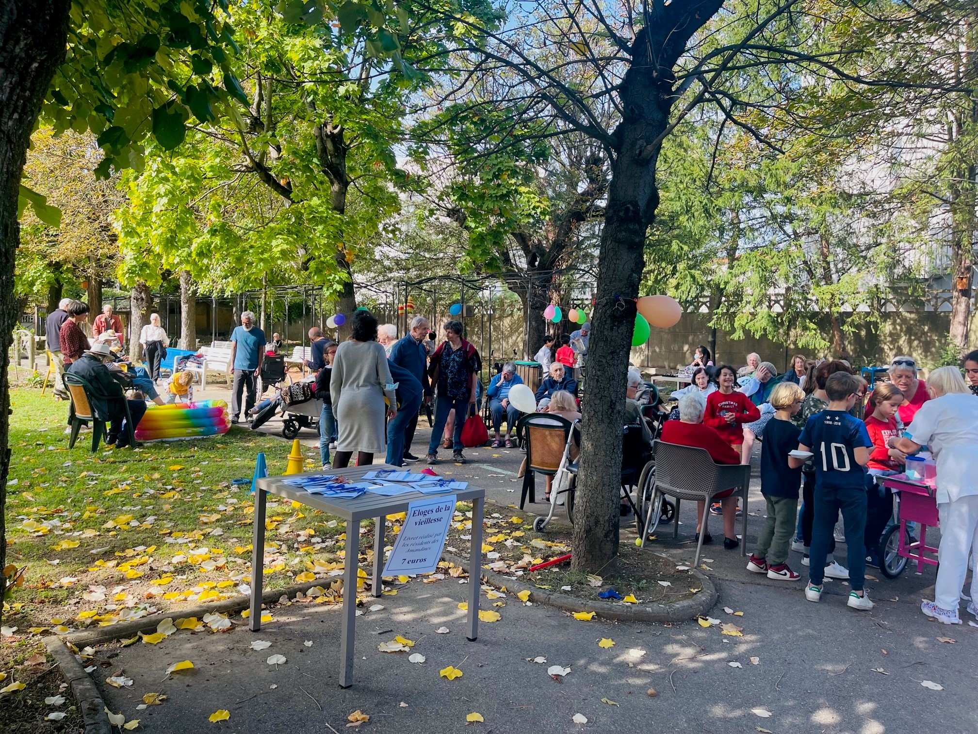 La kermesse intergénérationnelle des Amandines le vendredi 7 octobre 2022