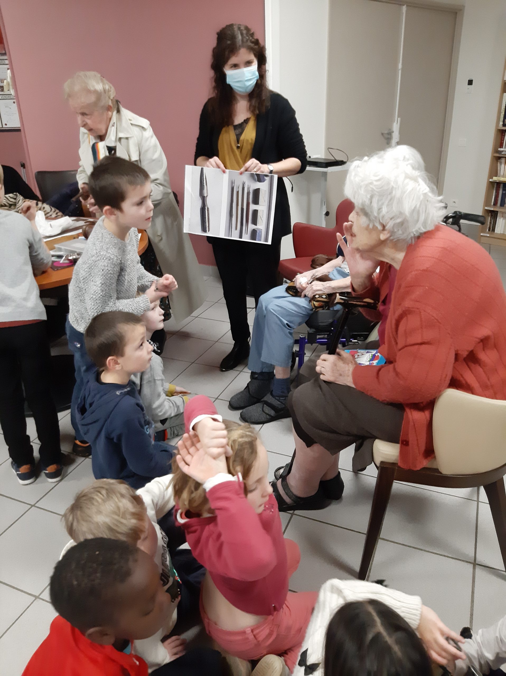 Rencontre avec les enfants de l’école Saint-Ursule