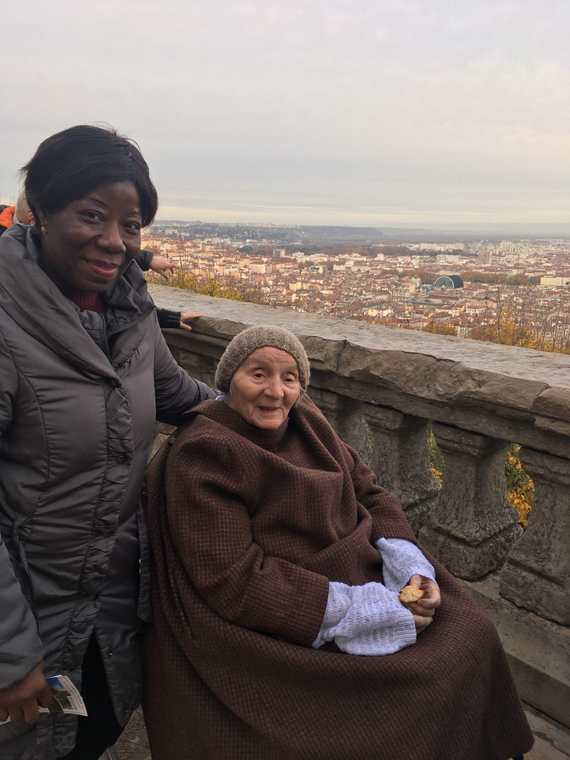 Sortie à Fourvière avec les résidents de l’Unité de Vie Protégée