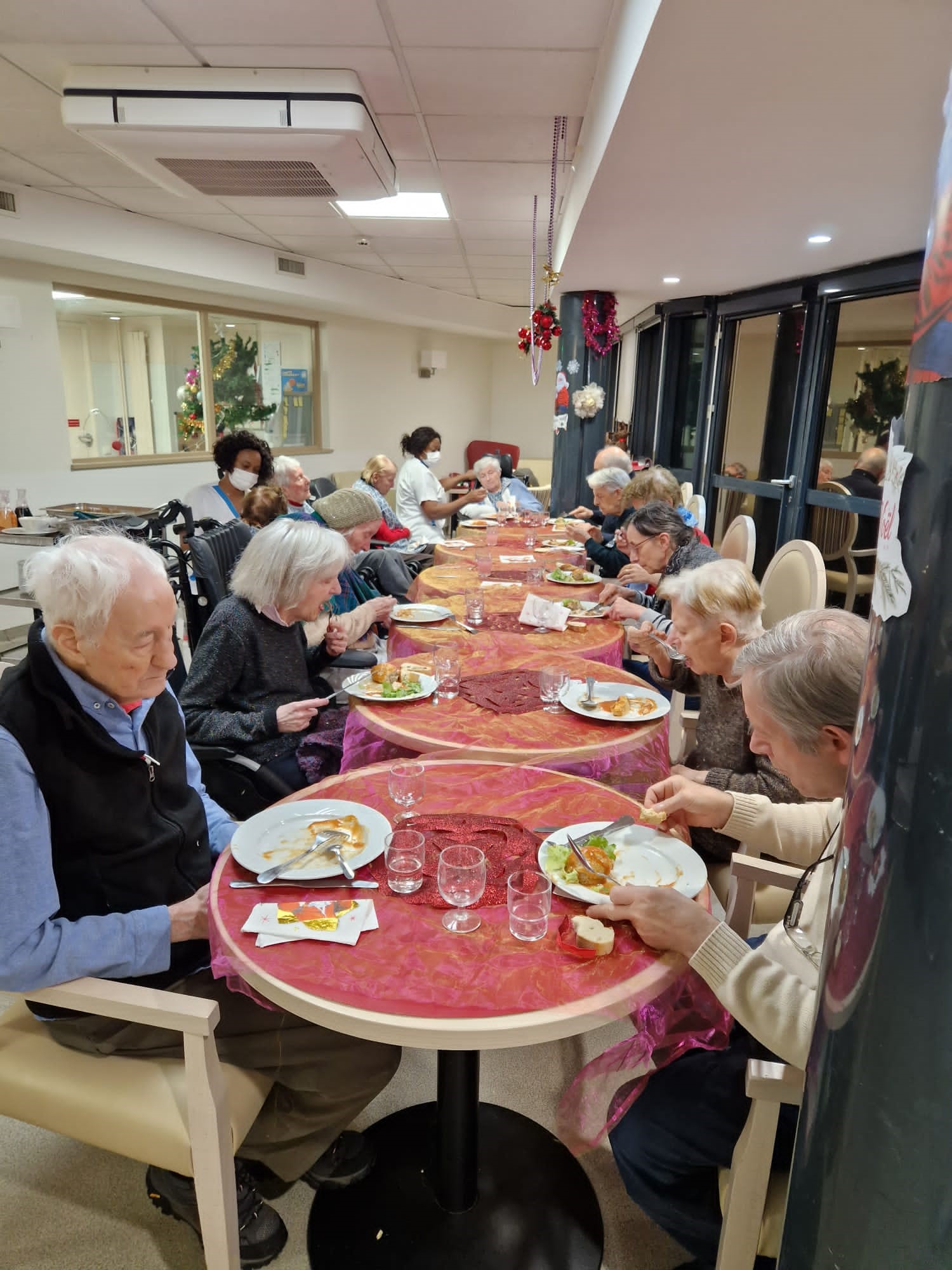 Repas de Noël sur notre UPDP