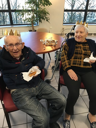 Préparation et dégustation des galettes des rois