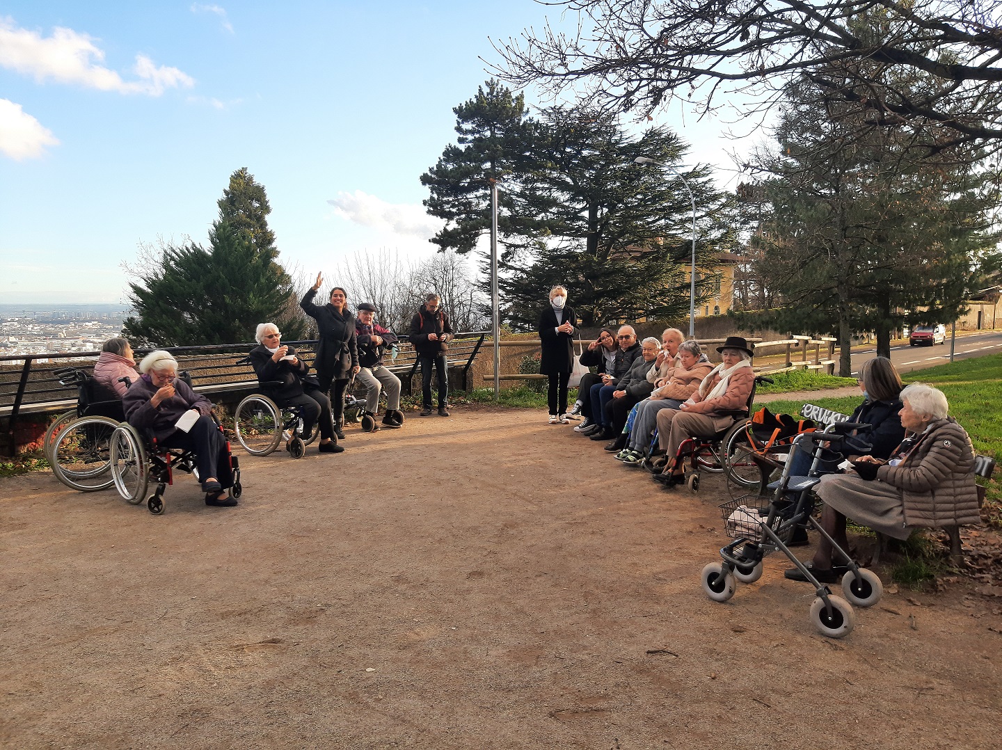 Sortie au Parc du Brûlet à St-Foy-Les-Lyon