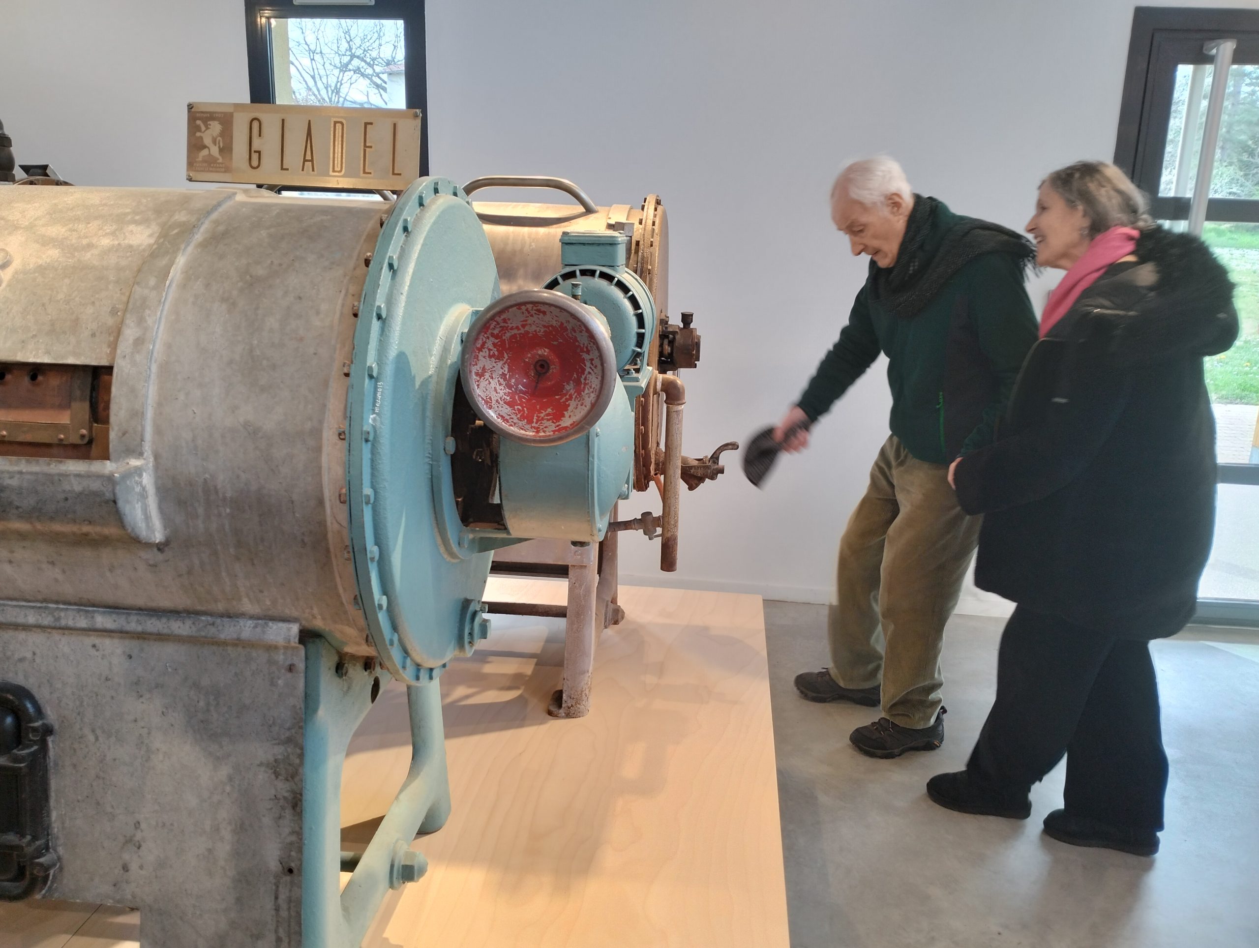 Sortie au Musée de la blanchisserie avec les résidents de l’UPDP