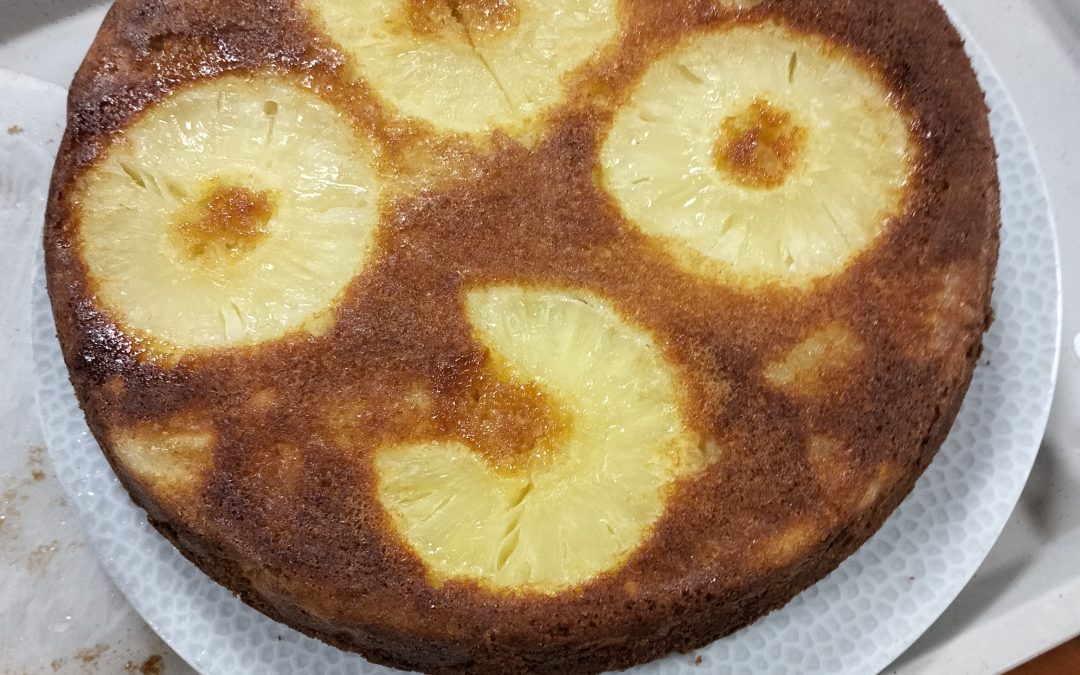 Atelier cuisine : gâteau à l’ananas antillais