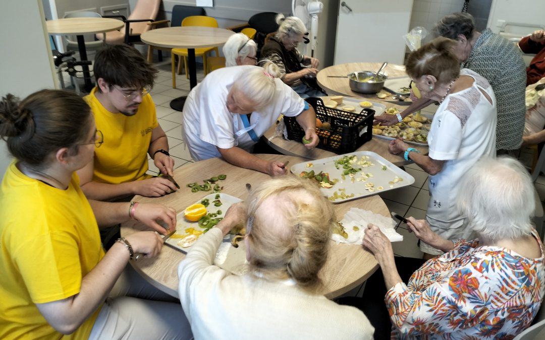 Atelier cuisine pour notre kermesse