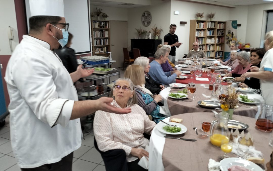 Premier repas thérapeutique de l’année