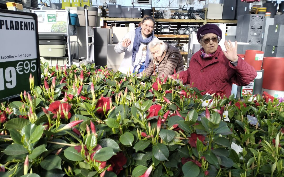 Sortie au Jardin fleuri