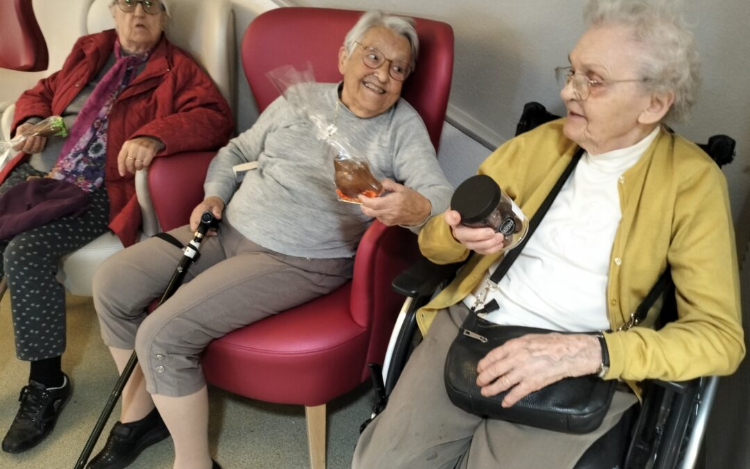 Distribution des chocolats de Pâques