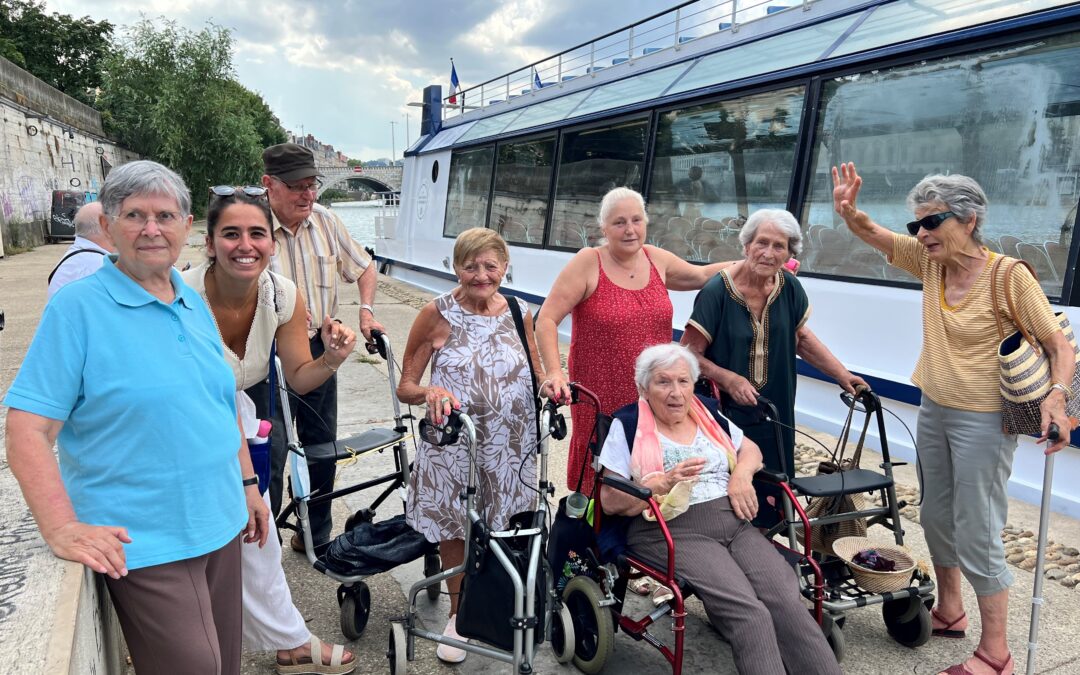 Sortie sur les Bateaux Lyonnais