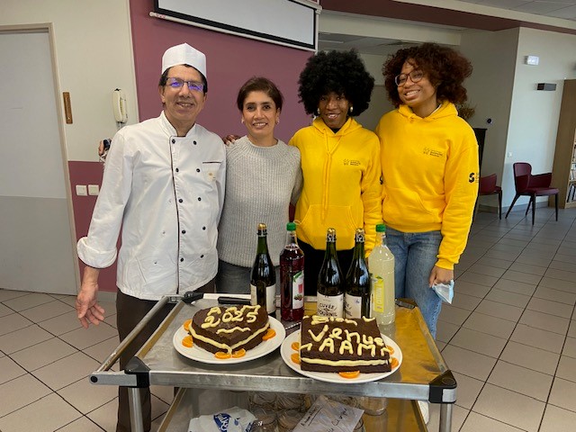 Arrivée de deux jeunes filles en service civique