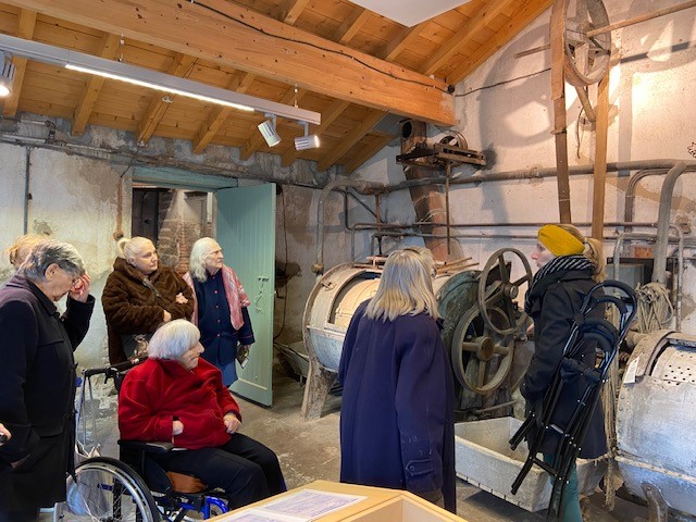 Sortie à la maison du blanchisseur