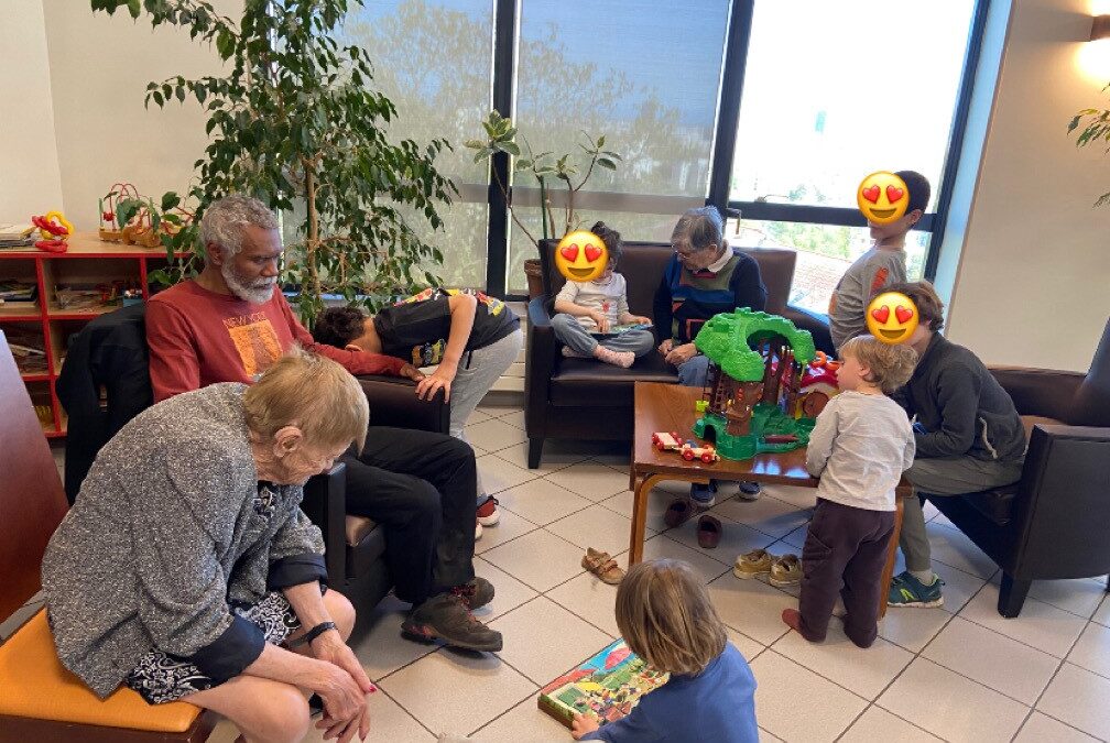 Rencontres intergénérationnelles avec l’école LMO