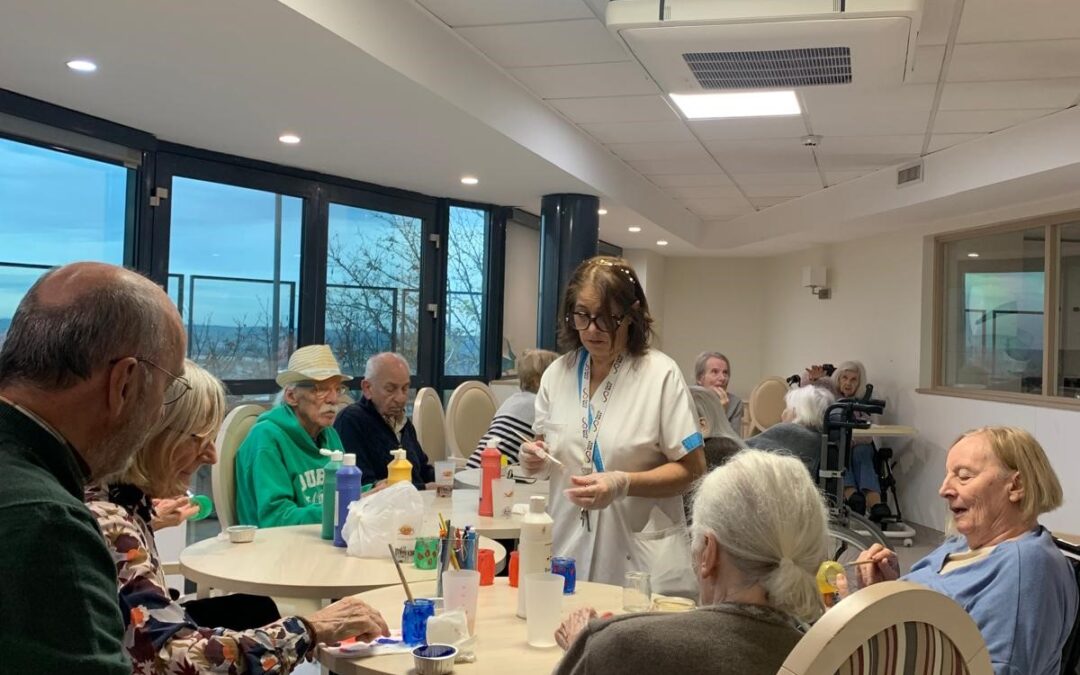 Des lumignons réalisés à l&rsquo;unité protégée : une lumière de créativité et de partage