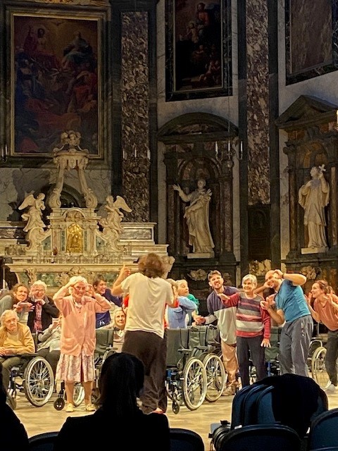 Répétitions pour le spectacle Miroir Miroir