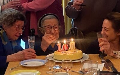 100 ans et toujours rayonnante