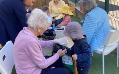 Des rencontres intergénérationnelles à la crèche