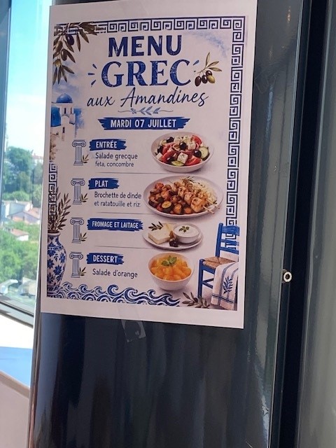 Escale en Grèce le temps d&rsquo;un repas