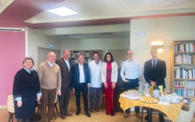 Visite du député du Rhône Cyrille Isaac-Sibille