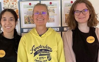 Deux nouvelles recrues en service civique aux Amandines